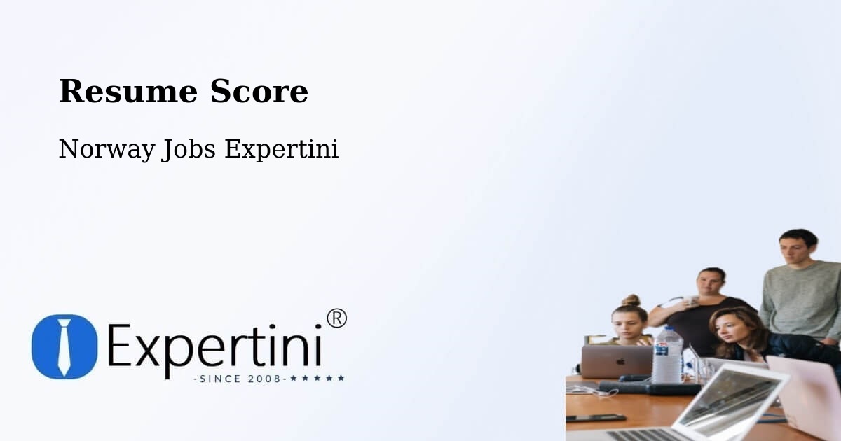 Resume Score & Job Description Match Tool – Levanger - Norway Jobs Expertini